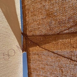 ombrière fibre de coco la scourtinerie ombrage extérieur