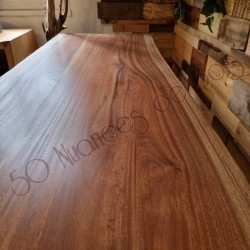 Table en Niangon massif