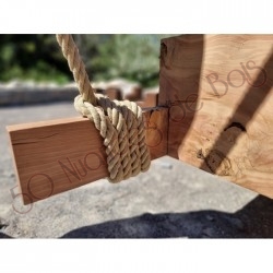 Pergola avec lit balaçoire suspendu